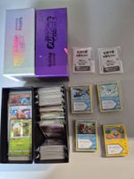 Pokémon Sammelkarten Konvolut mit Boxen guter Zustand