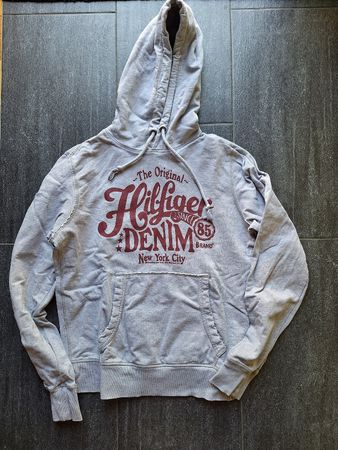 Hoodie Hilfiger Denim Grau Grösse M