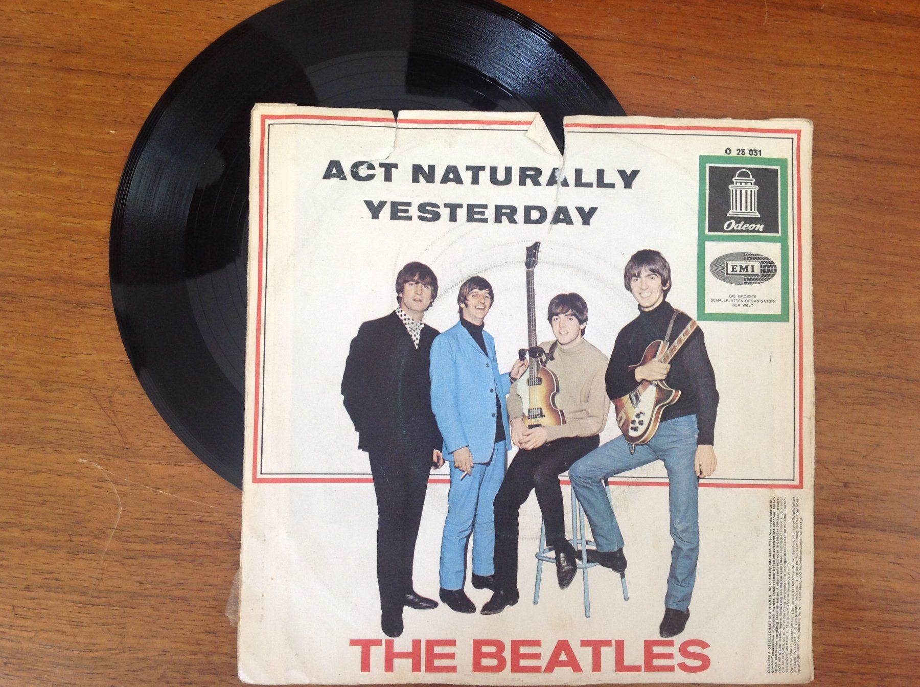 Schallplatten: 45 t disque Les Beatles - Yesterday – Gebraucht aus Vuiteboeuf von broticaire 1