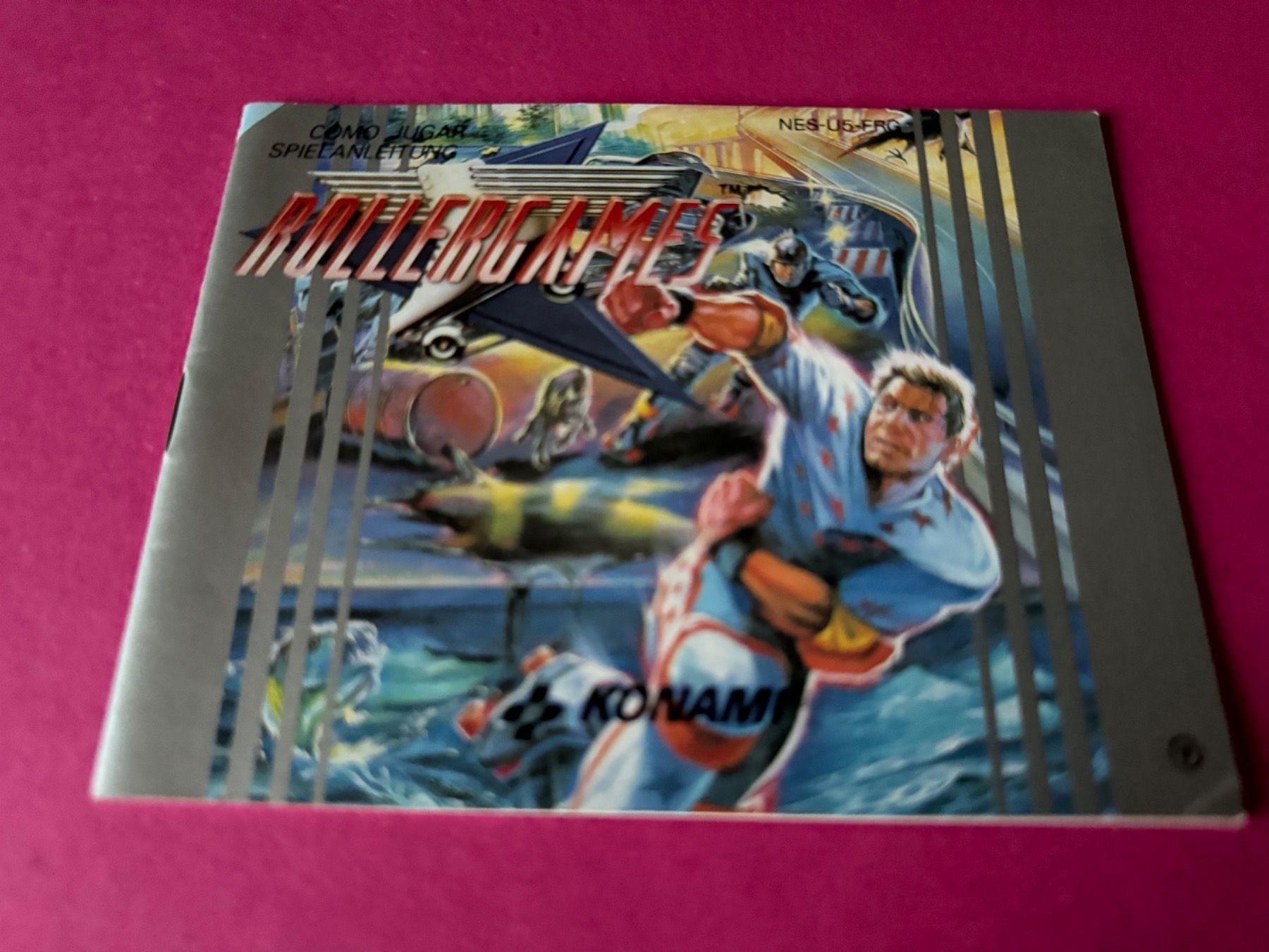 Nintendo Giochi: ANLEITUNG FÜR ROLLERGAMES NINTENDO NES – Usato da Hägendorf venduto da Briansgameshop
