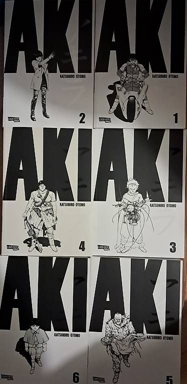 Fumetti: Akira 1-6 Deutsch / Limitierte Farbedition – Usato da Zürich venduto da sai24 1