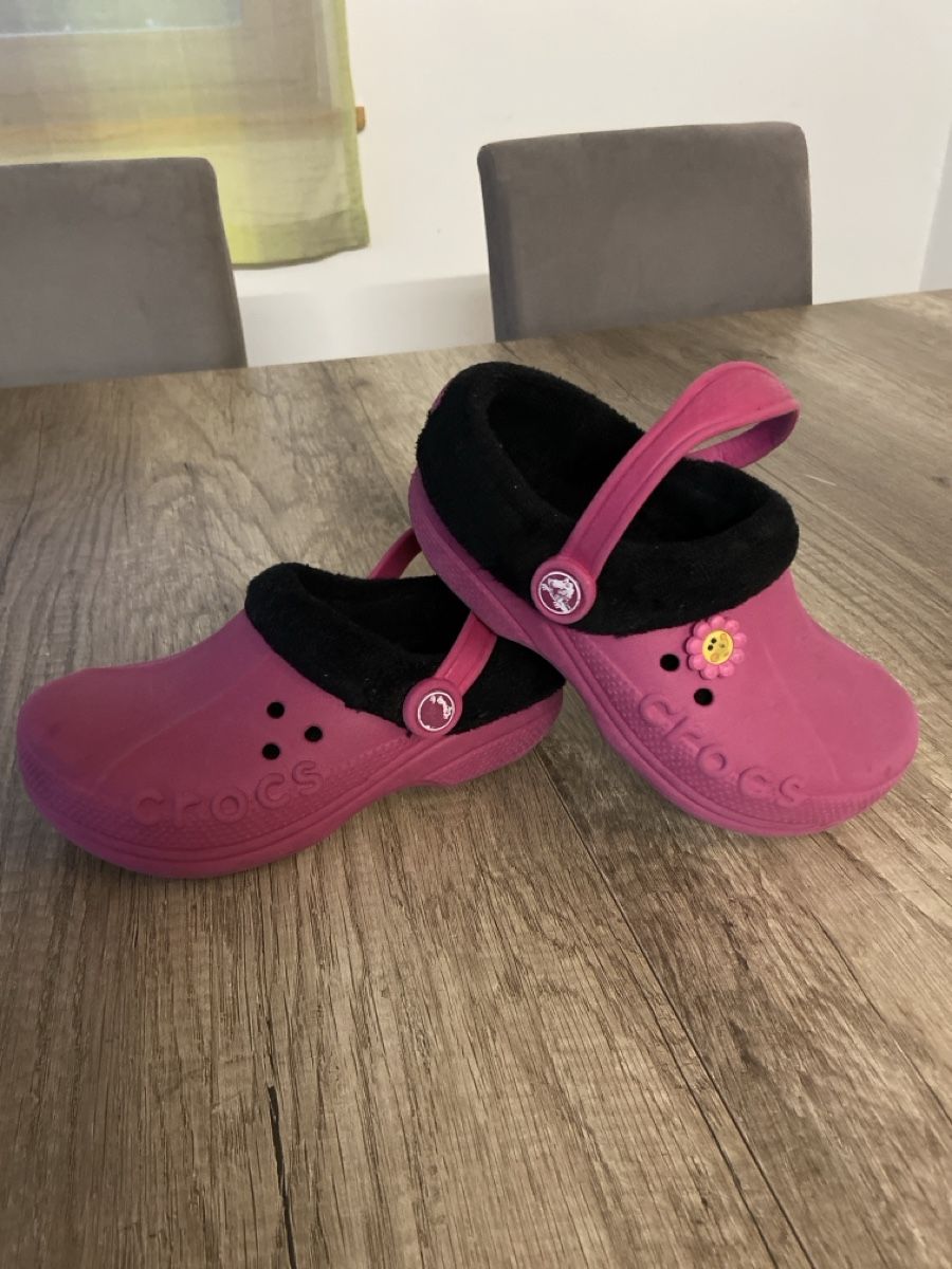 Crocs Schuhe für Mädchen: CROCS doublées - 12/13 = 29.5/31 - rose – Gebraucht aus Sornard (Nendaz) von delezedoris 2