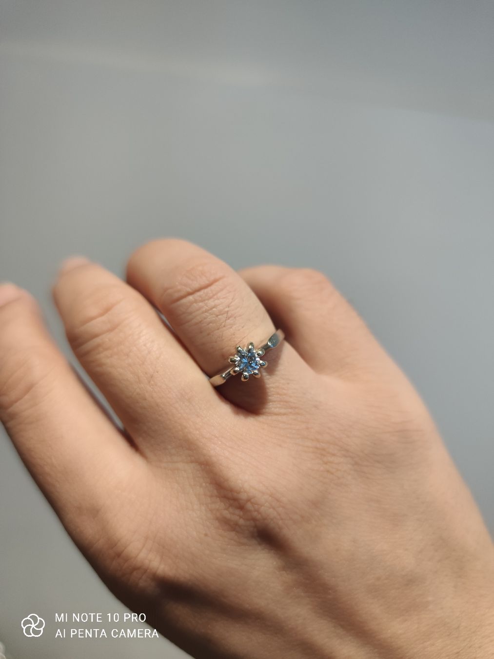 Anelli: 750 gestempelt Weissgold 18k Ring – Usato da Zürich venduto da Menyar1982 5