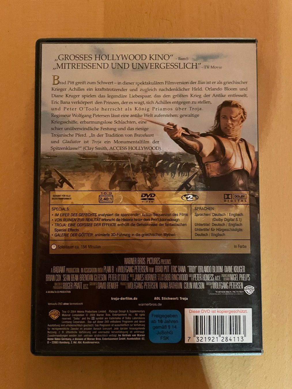 Tutti i DVDs: DVD Troja – Usato da Affeltrangen venduto da Mowgli_123 2