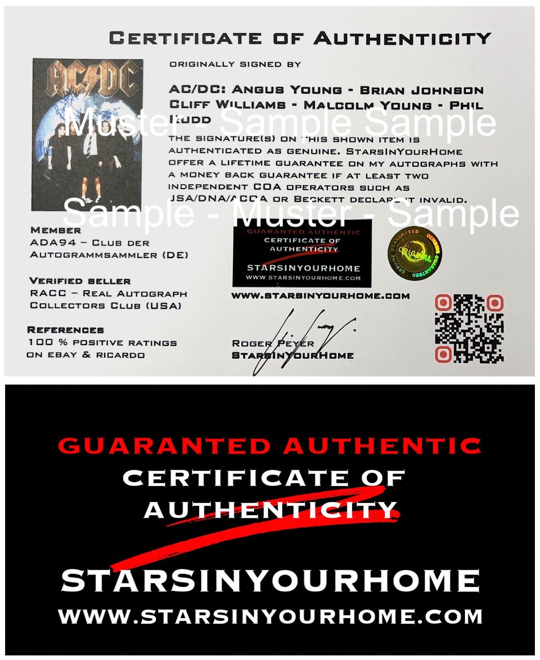 Autografi: Chad Channing NIRVANA Original Autogramm mit Zertifikat COA! – Nuovo (secondo la descrizione) da Solothurn venduto da StarsInYourHome 1