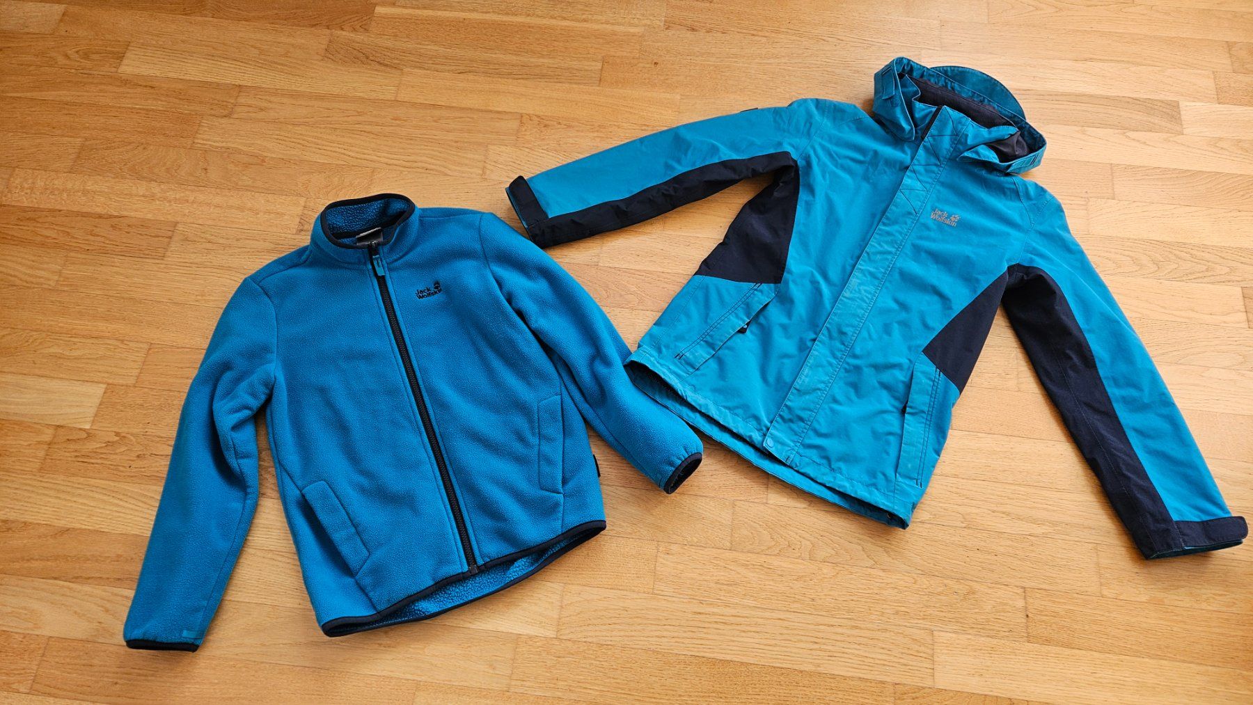 Jack Wolfskin Giacche & Cappotti: Jack Wolfskin Regenjacke Doppeljacke – Usato da Bubikon venduto da diditoto