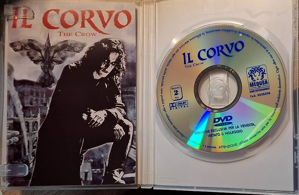 Tutti i DVDs: IL CORVO - The CROW – Usato da RENNAZ venduto da Tefkad 3