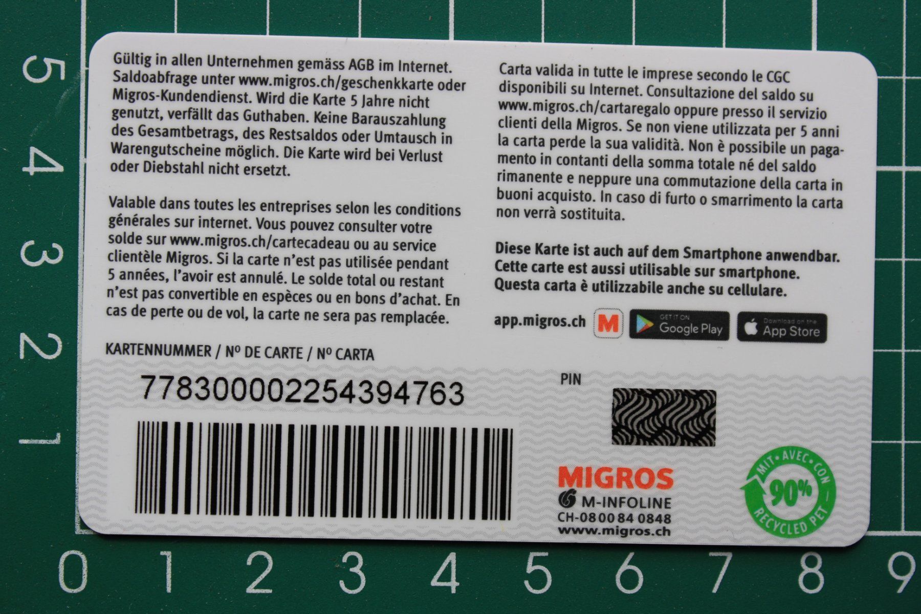 Cartoline: geschenkkarte – Usato da Laupen BE venduto da Gufi57 1