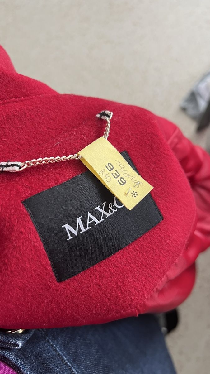 Mäntel: Max&co. Mantel Herbstrot A-Linie Gr.36/38 – Gebraucht aus Tagelswangen von Bomu 2