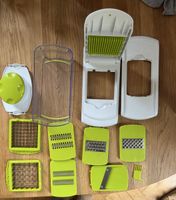 Gemüsehobel Set mit Auffangbehälter / Mandoline