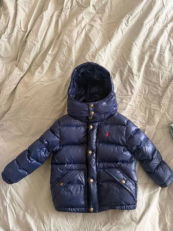 Daunenjacke Ralph Lauren Jungen Blau gebraucht