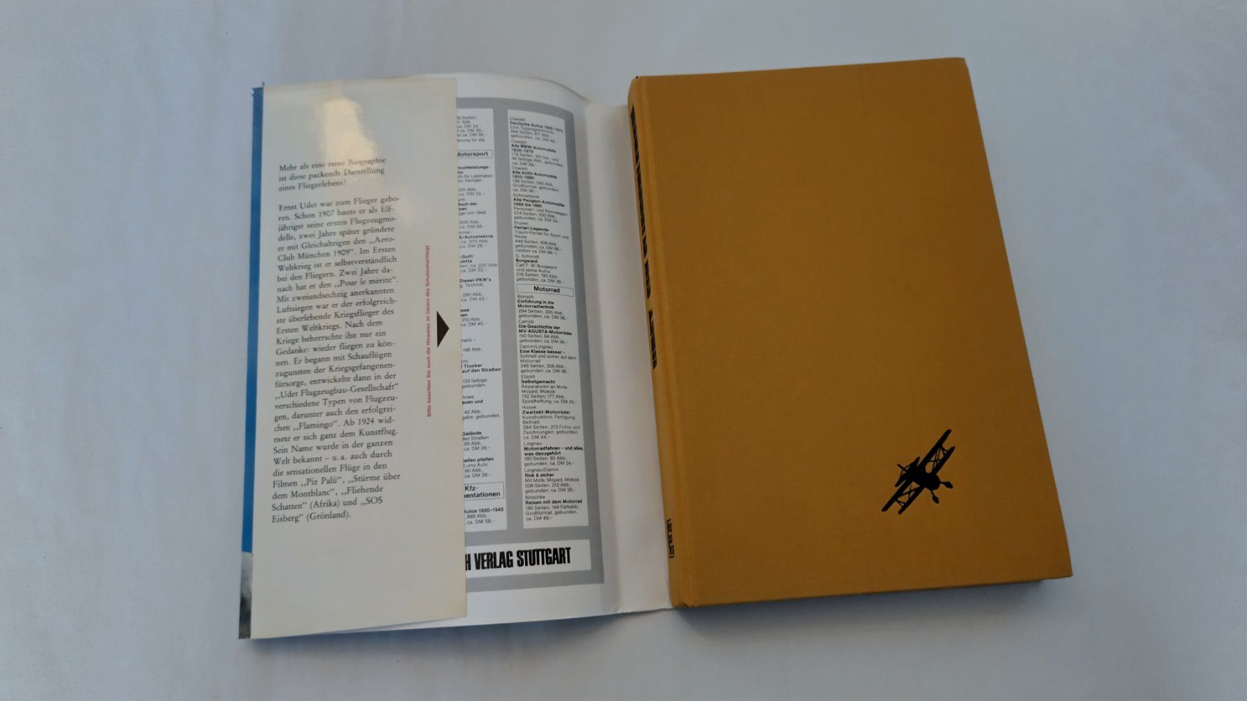 Bücher: Ernst Udet - Ein Fliegerleben / Biographie / Flugzeug Buch – Gebraucht aus Bellach von JingleJerry 2