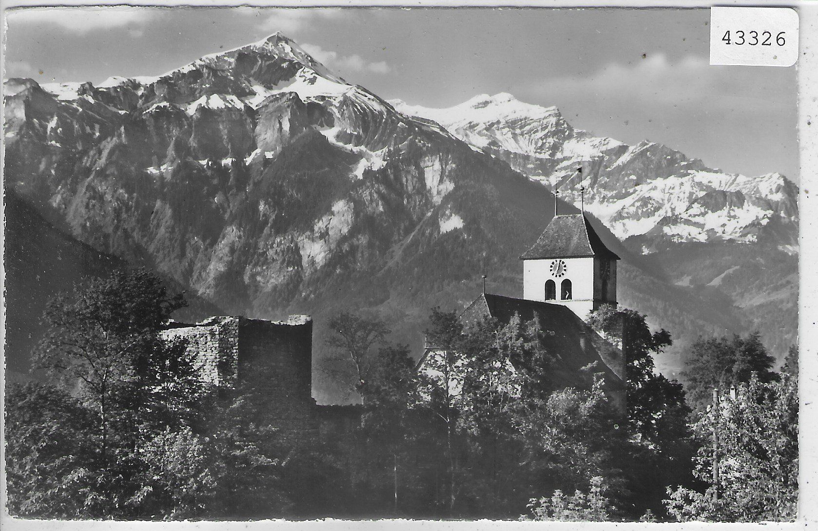 Cartes postales: Kirche Ringgenberg mit Sulegg – D'occasion à Ettingen par Kartenplanet