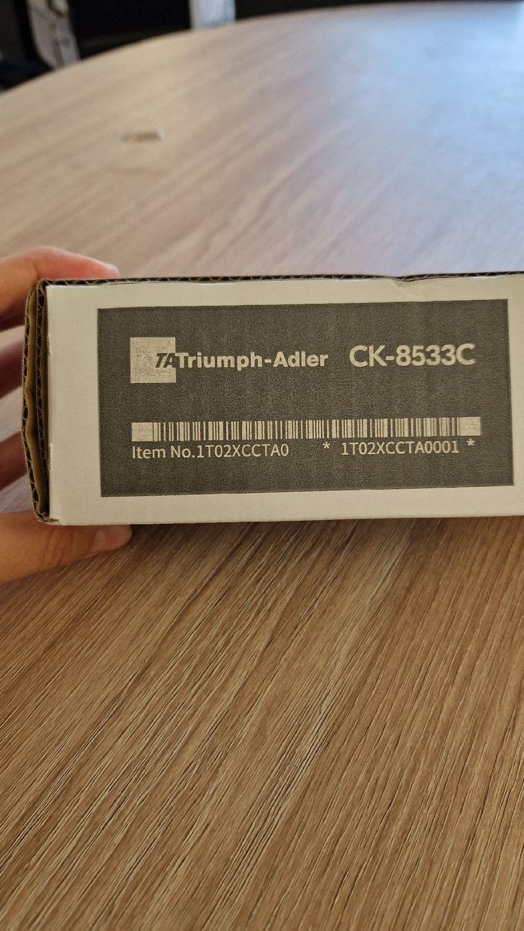 Cartucce per stampanti & toner: Toner Cyan Triumph Adler – Nuovo e nell'imballaggio originale da Wettingen venduto da Diphtong 2