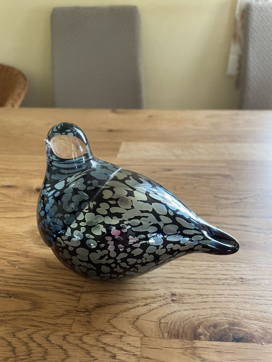 Statuette: Schöner Glas Vogel – Usato da Flawil venduto da Naphtali 1