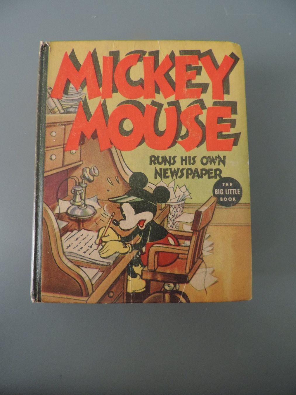 Fumetti: Mickey Mouse Runs his own Newspaper EO 1937 – Usato da Remetschwil venduto da shalpe