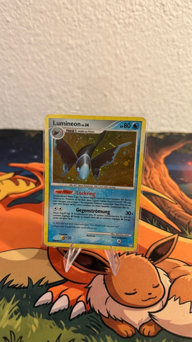 Pokémon Carte collezionabili: 2007 Lumineon Holo 11/123 – Usato da Dübendorf venduto da Simplysimi