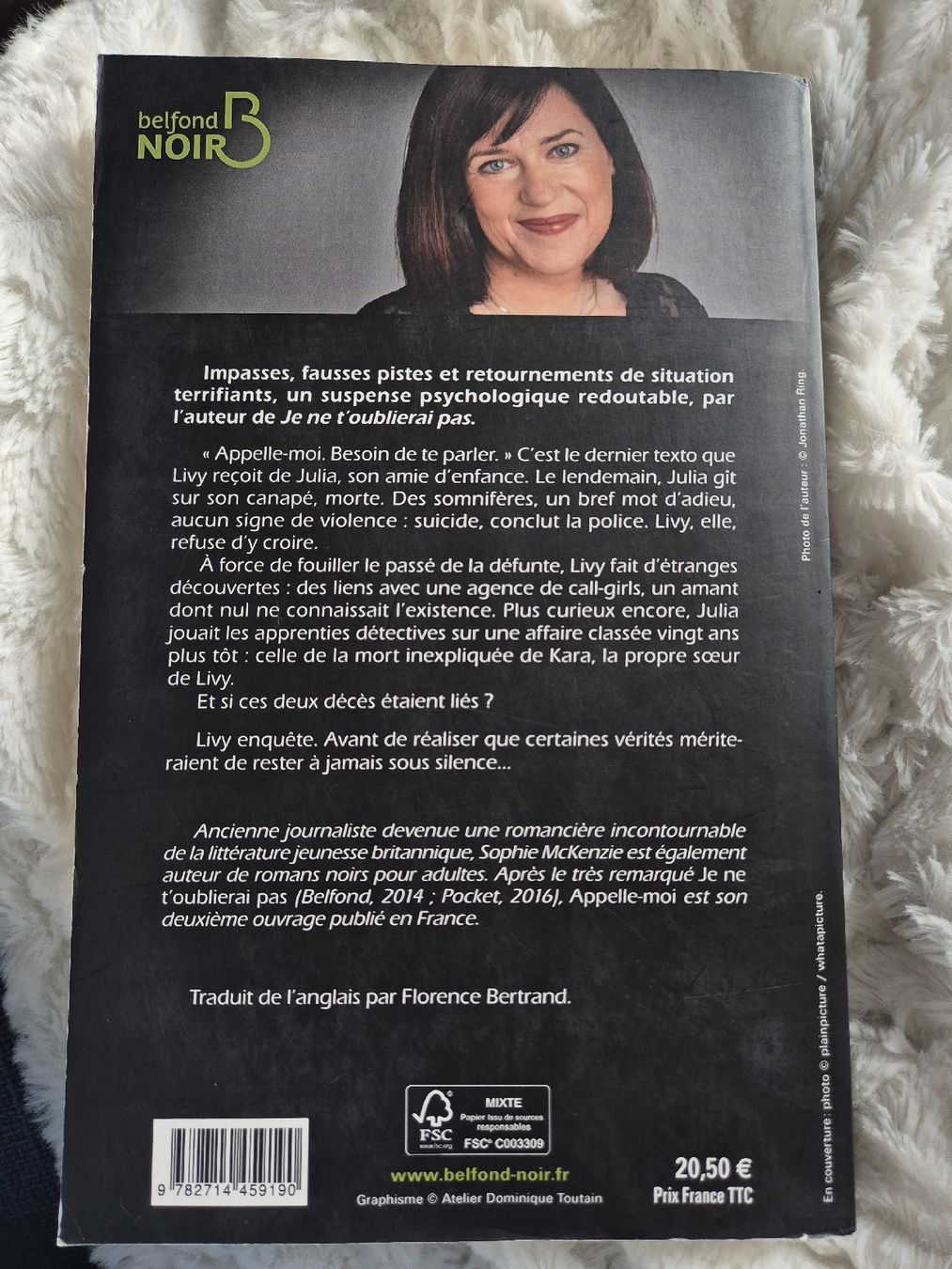 Libri: Appelle-moi - Sophie McKenzie – Usato da Courfaivre venduto da LRolle 1