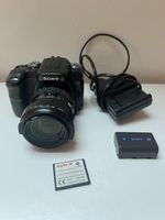 Sony Alpha DSLR-A100 Kamera mit Objektiv und Zubehör!