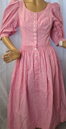 HASEGG Dirndl Trachtenkleid NEU Gr. 38 Rosa Baumwolle