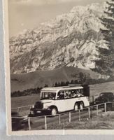 Schwägalp Postauto 2 Autos Säntis