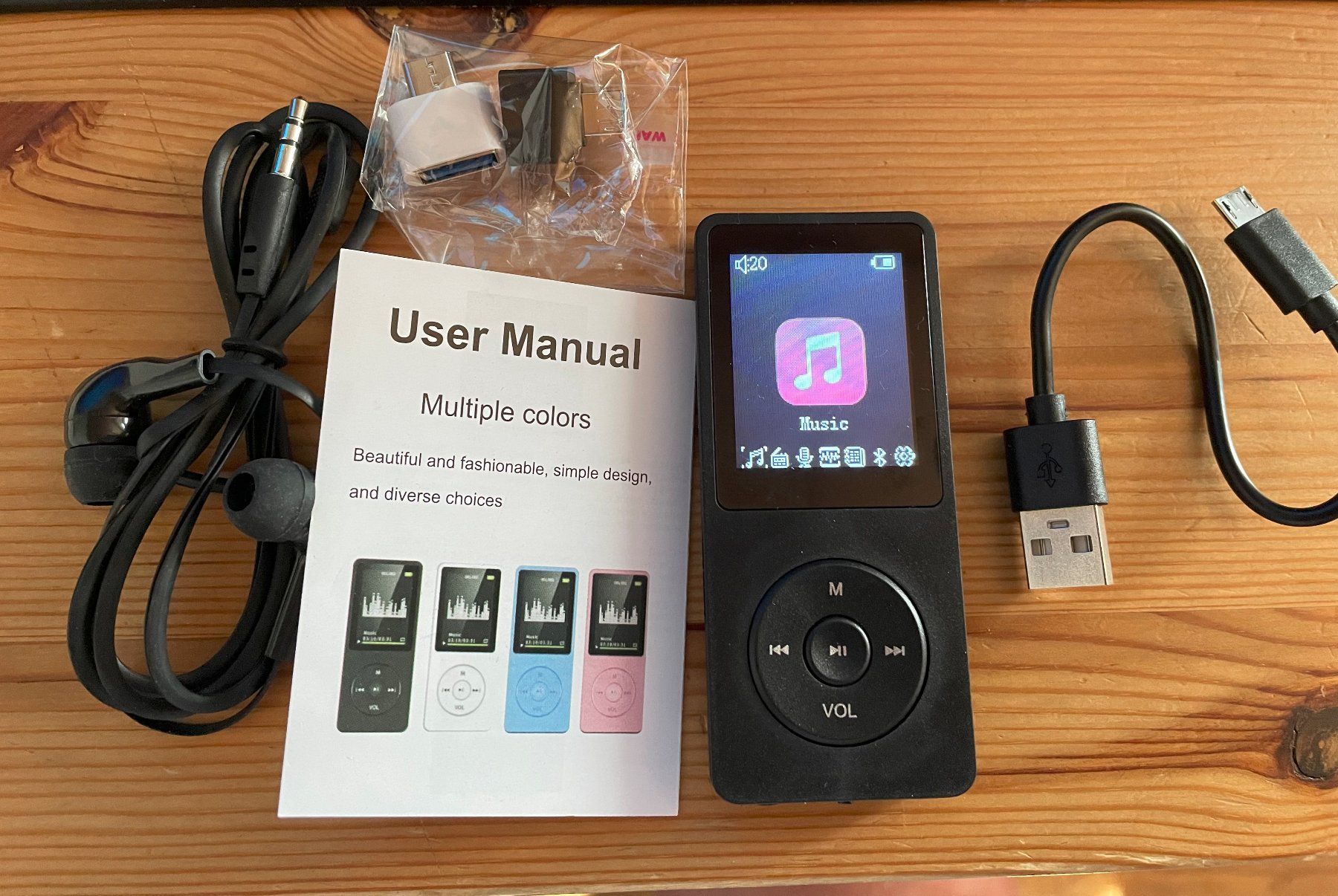 Lettore multimediale portatile: MP3 Player Neuware / Marke Poeloisy – Nuovo e nell'imballaggio originale da Escholzmatt venduto da artebarocco 1