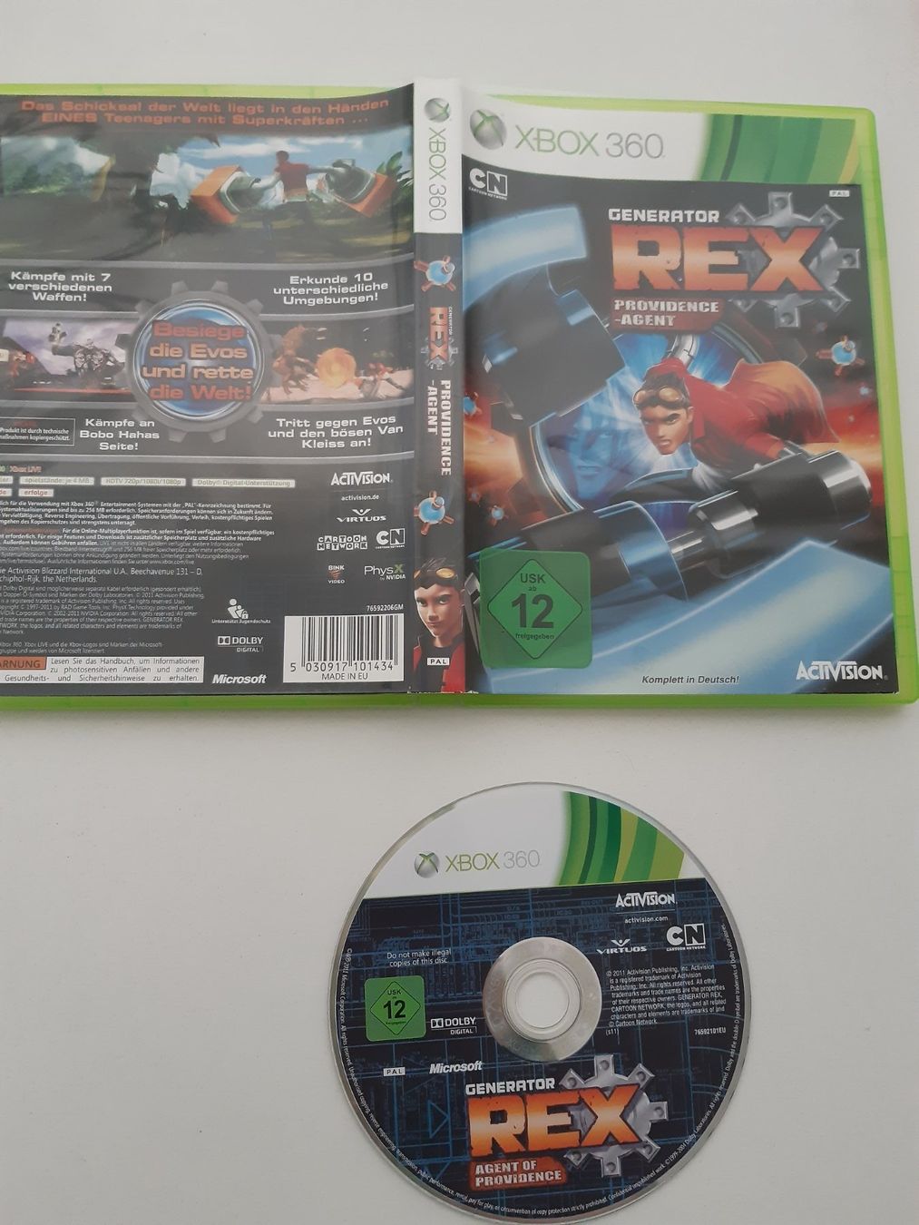 Microsoft Giochi: Generator Rex Providence Agent für Xbox 360 – Usato da Dietikon venduto da Hwengi