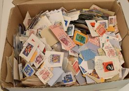 Briefmarken Schweiz Kiloware 1,4 kg – Unsortierter Posten