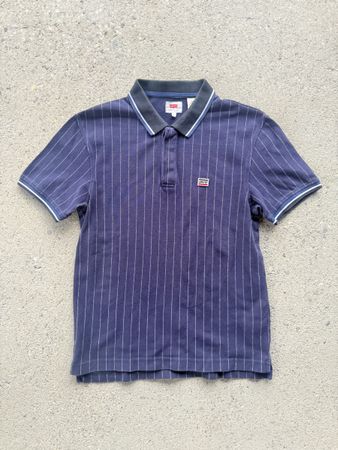 Polo Levi's bleu à rayures taille S bon état