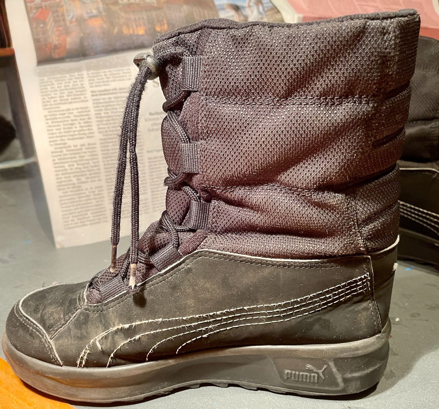 Puma Scarpe per ragazzi: Puma dicke Winterstiefel Gr. 34 – Usato da Neuendorf venduto da Knopfi 4