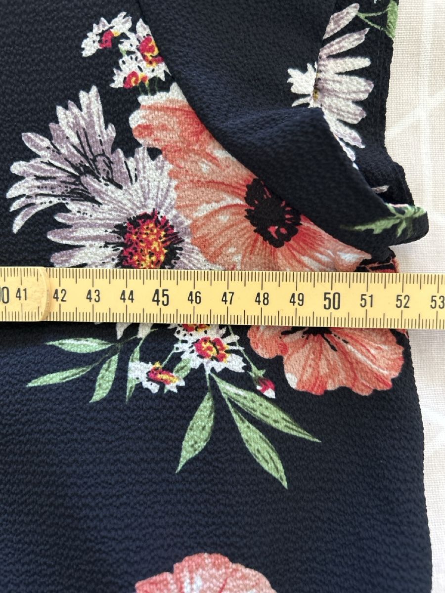 Only Camicette: Bluse von Only, Grösse 40, blau mit Blumenprint – Nuovo (secondo la descrizione) da Erlinsbach SO venduto da hallon480 5
