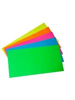 Neon Farben Flexfolien - Set, 5 Bögen ideal für kl. Plotter
