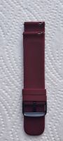 Uhrenarmband Silikon Weinrot mit Schnellverschluss neu