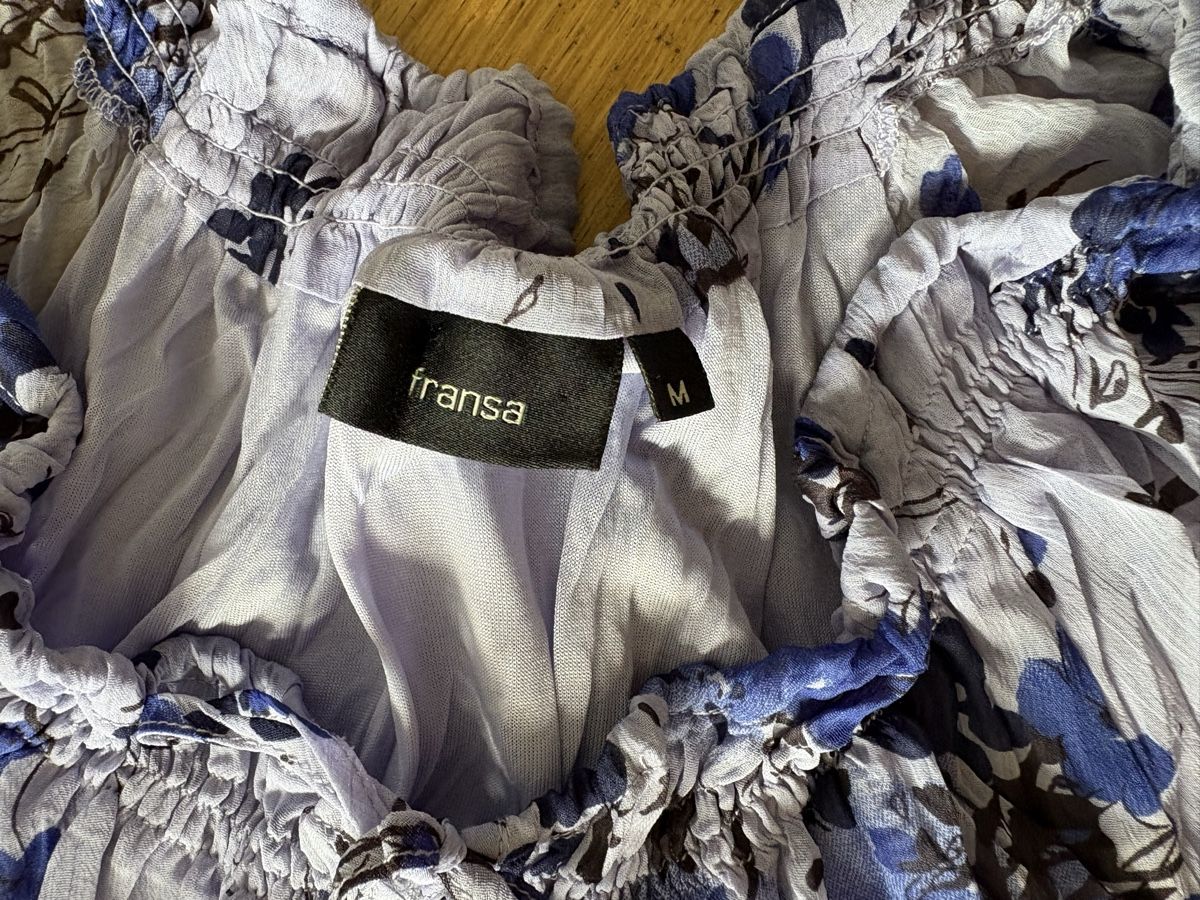 Kleider: Fransa Sommerkleid, violet/blau, Grösse M, Top Zustand! – Gebraucht aus Bern von Etzy 5