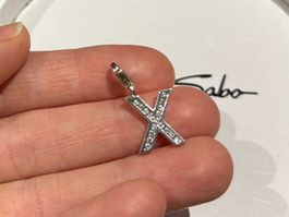 Thomas Sabo Charm Buchstabe X mit Zirkonia Steinen 💎✨
