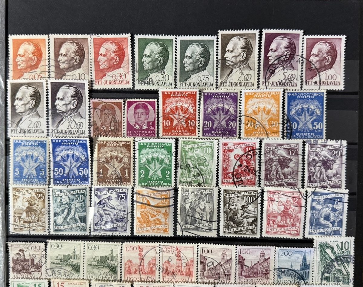 Alle Briefmarken: Timbres - Yougoslavie  – Gebraucht aus Petit-Lancy von Solcarm 1