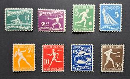 Nederland / Niederlande Satz Olympiade 1928 **/*