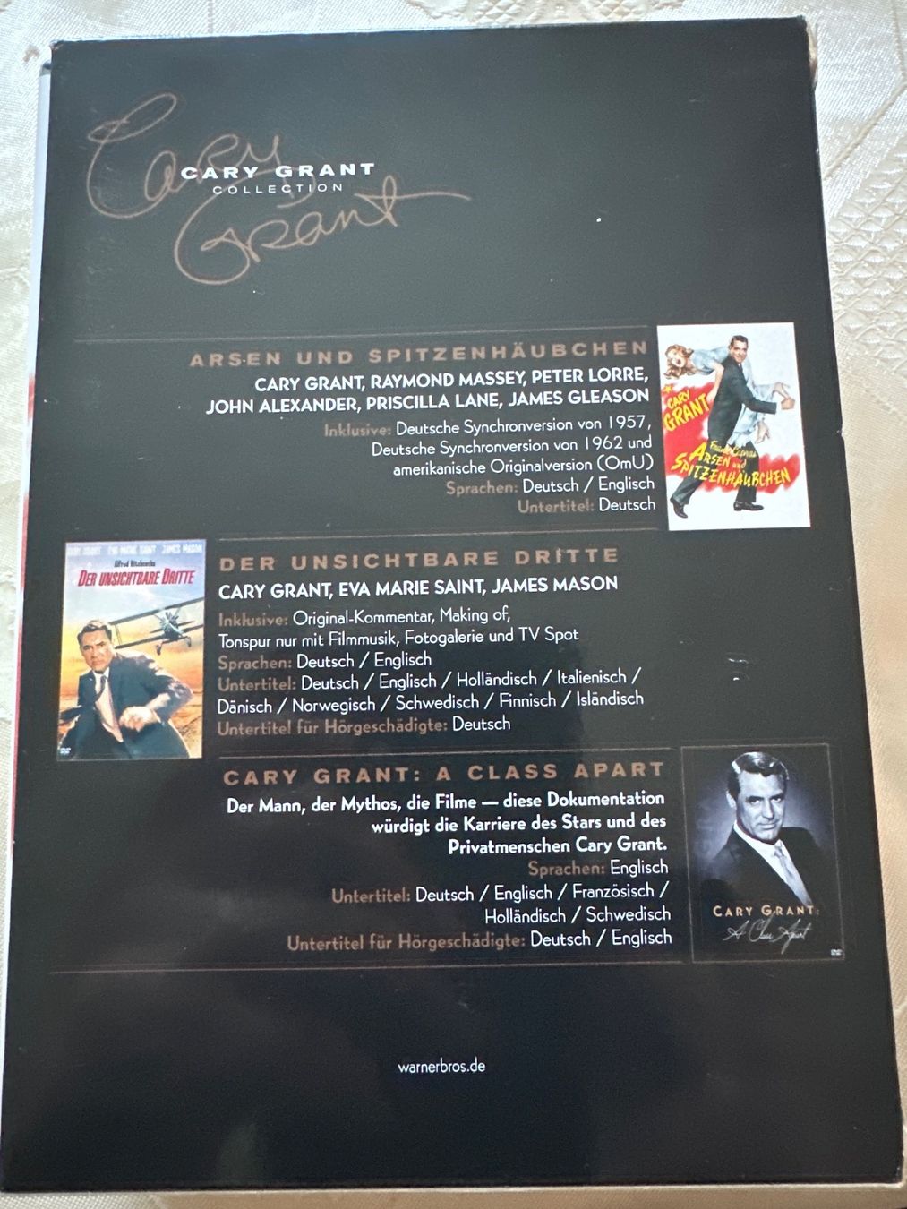 Tutti i DVDs: Cary Grant Collection – Usato da Schaffhausen venduto da D-MAC 2