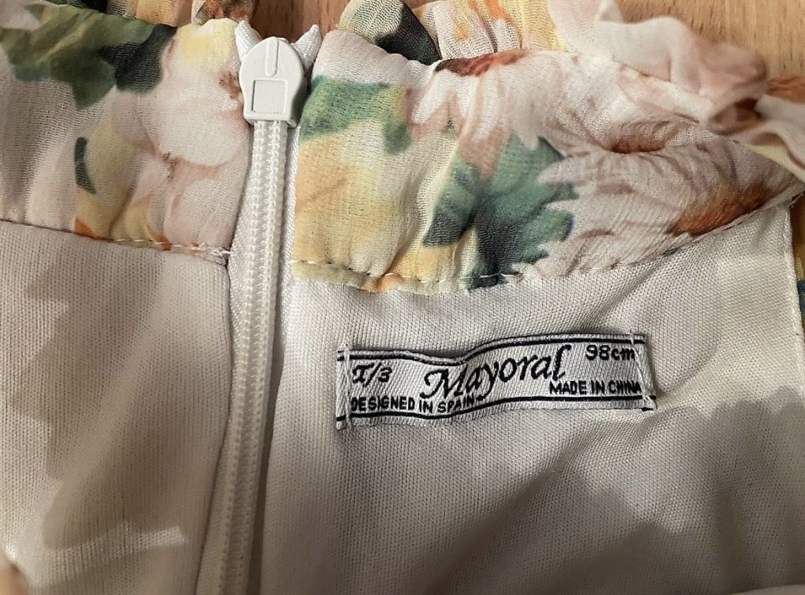 Mayoral Kleider & Röcke: Mayoral Sommerkleid, Gr. 98cm, Blumenmuster – Gebraucht aus Frauenfeld von dan_ygp2 1