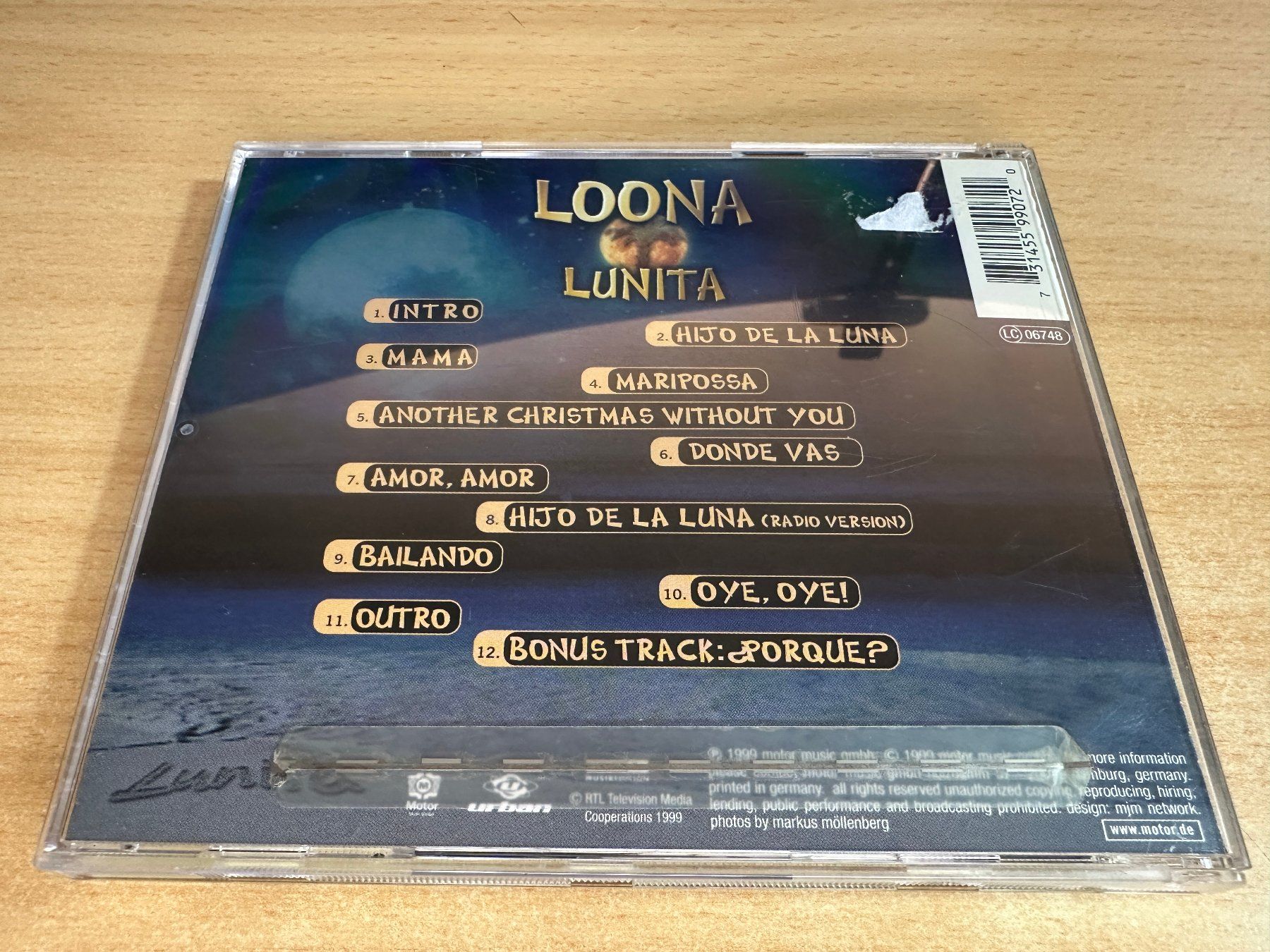 CD: E5 Loona – Lunita – Usato da Rikon im Tösstal venduto da Alpenmutz 1
