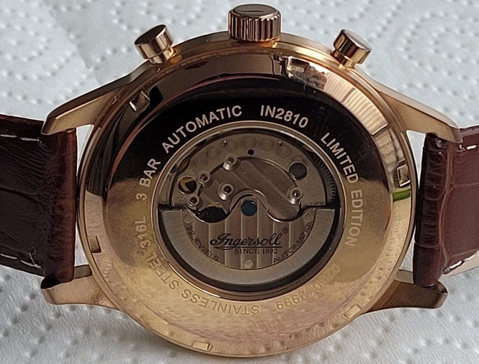 INGERSOLL LIMITED EDITION AUTOMATIK 22 STEINE Kaufen auf Ricardo