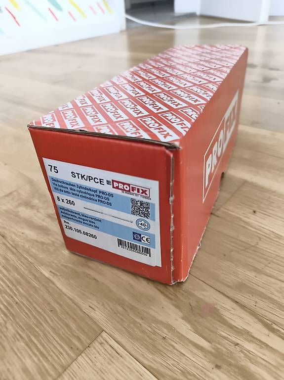 Tutti gli attrezzi: PROFIX Dachschrauben PRO-DS 8x260mm – Usato da Arth venduto da zUvermieten
