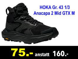 🔴   Wanderschuhe HOKA Gr. 43 1/3 Anacapa 2 Mid GTX M  /106C