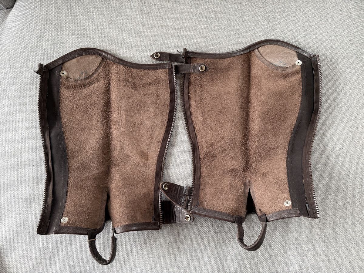 Gamaschen & Bandagen: NEU Celeris Reit-Chaps Chap Leder Reitstiefel Gamaschen – Gebraucht aus Ennetbaden von mapa05 5
