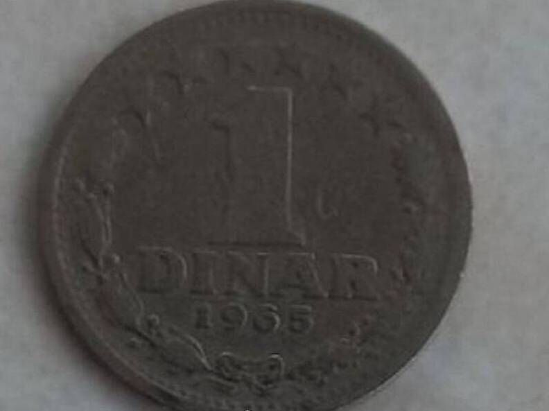 Tutti le monete: Jugoslavija 1Dinar 1965 – Usato da Winistorf venduto da acreativ4