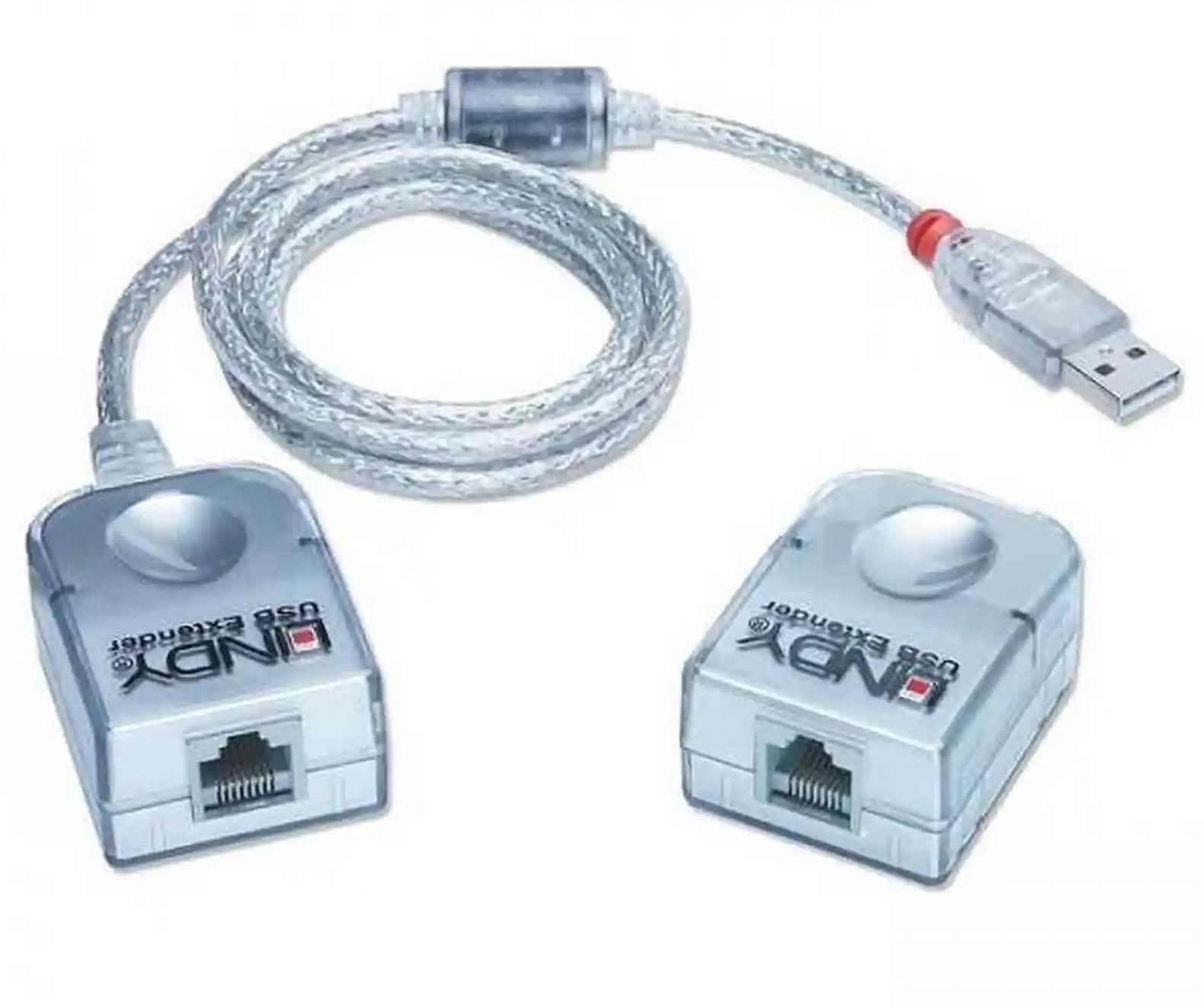 Unità & Adattatore: LINDY USB Cat 5 Extender - LAN - RJ45 (max 45m) – Usato da Zürich venduto da elMou11