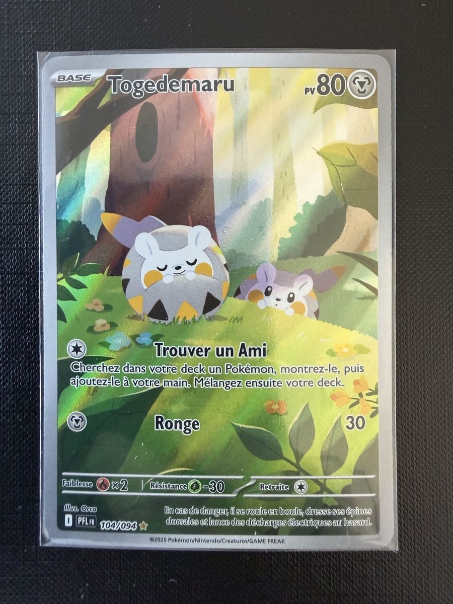 Pokémon Cartes à collectionner: Togedemaru #104 PFL FR – Neuf (Voir description) à Savigny par Matgab94