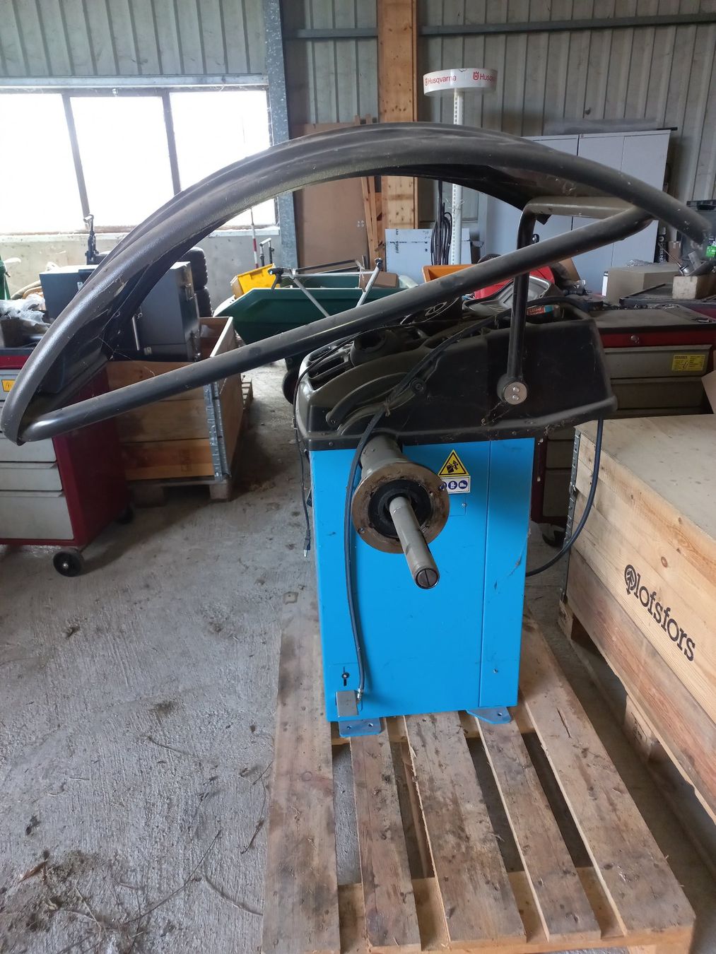 Tutte le macchine: Equilibreuse de roues Ravaglioli GAR 112 – Usato da Missy venduto da dewilly 3