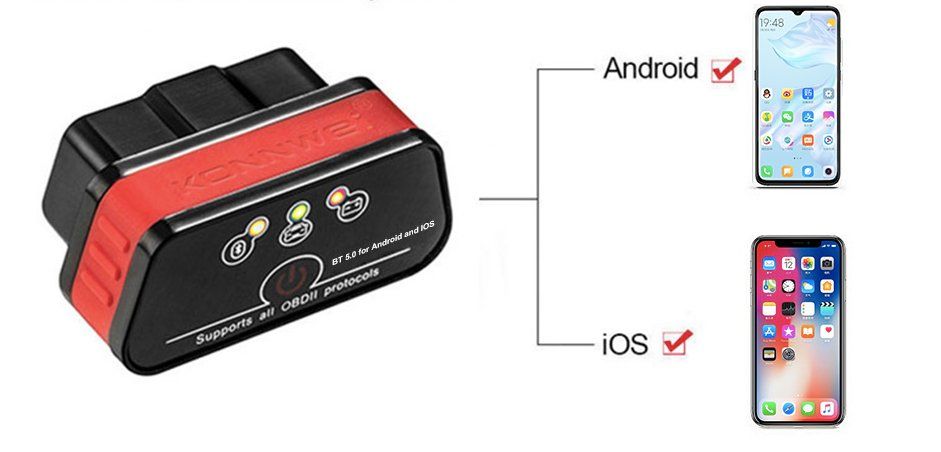 Scanner: OBD2 Bluetooth Scanner Auto Diagnose-Tool Android/iPhone – Neu und originalverpackt aus Châtelaine von topshop.switzerland 5