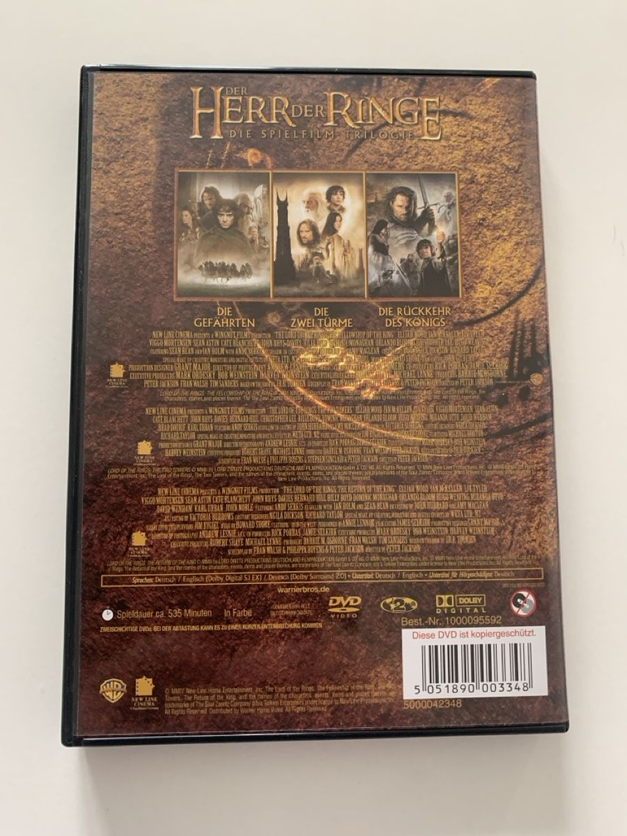 Tous les DVDs: Herr der Ringe – Neuf (Voir description) à Amriswil par SCHLOSSGEISTLI 1